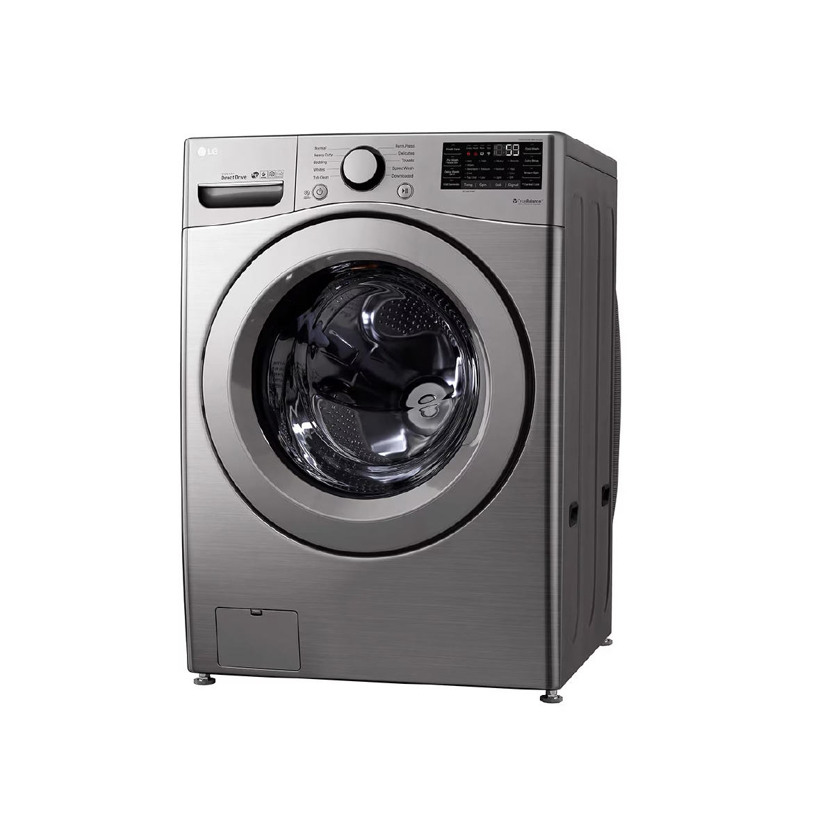 Lavadora Carga Frontal De 20 Kg Color Plata LG - Miniatura 2