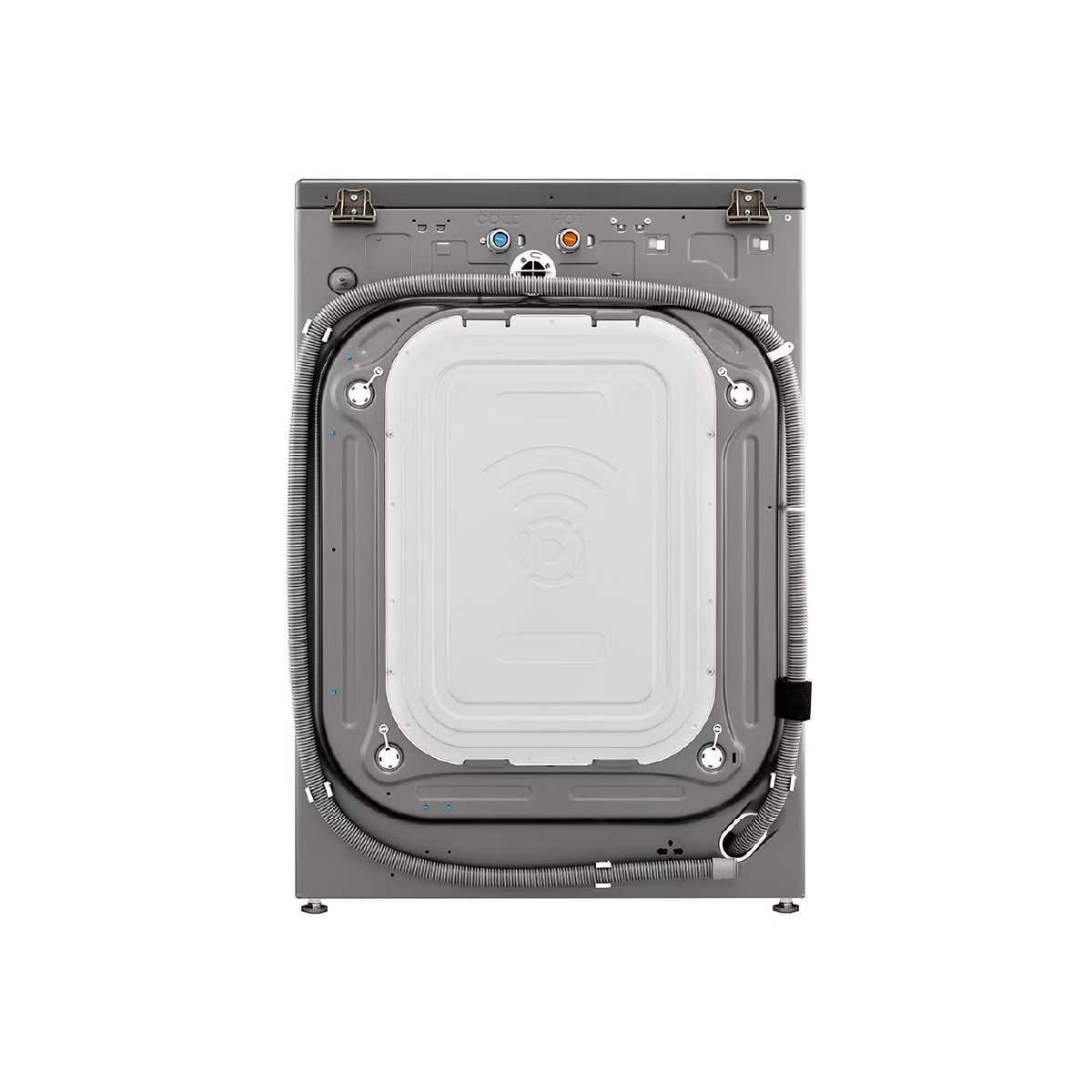 Lavadora Carga Frontal De 20 Kg Color Plata LG - Miniatura 3