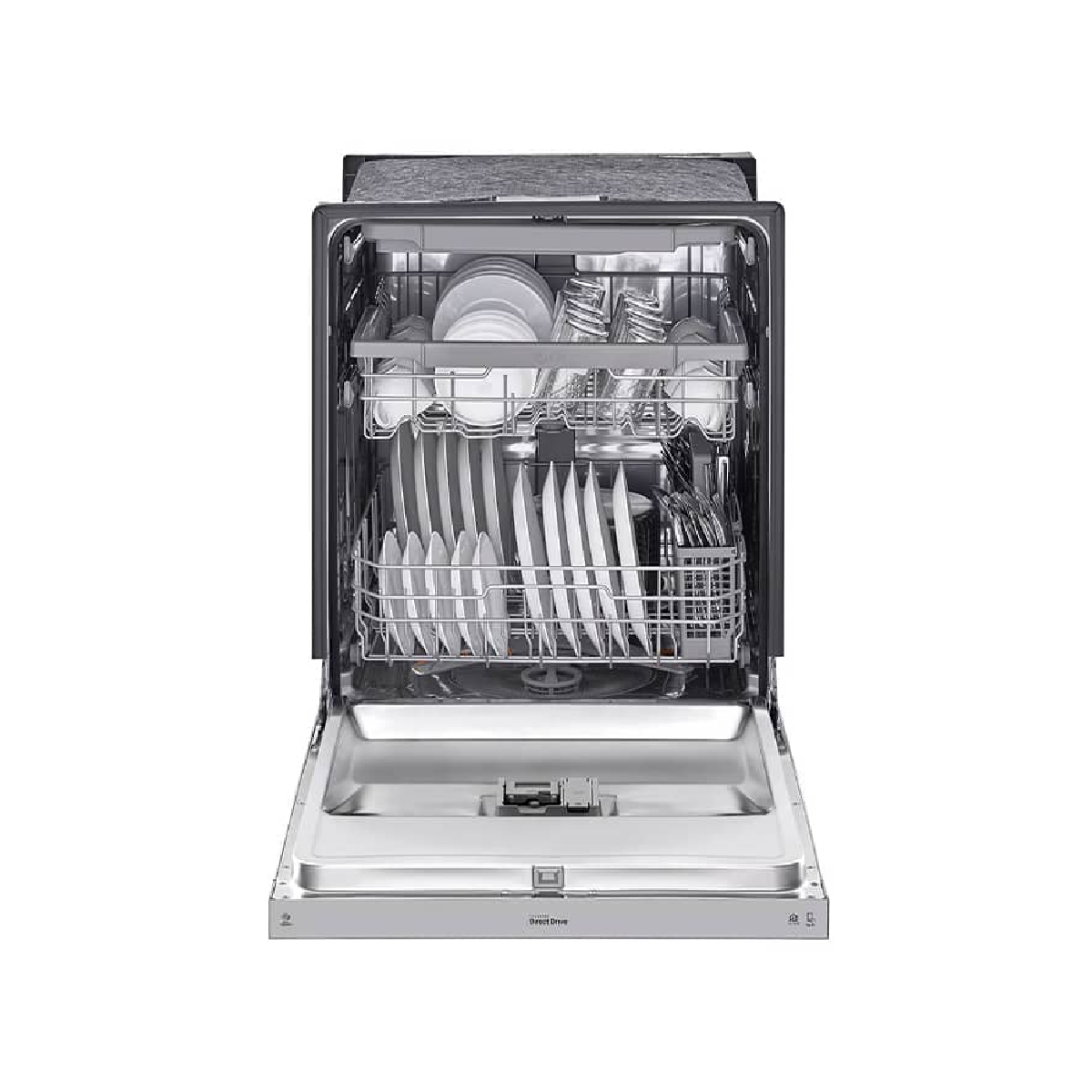 Lavaplatos De 24 Pulgadas En Acero Inoxidable Color Plata LG - Miniatura 2