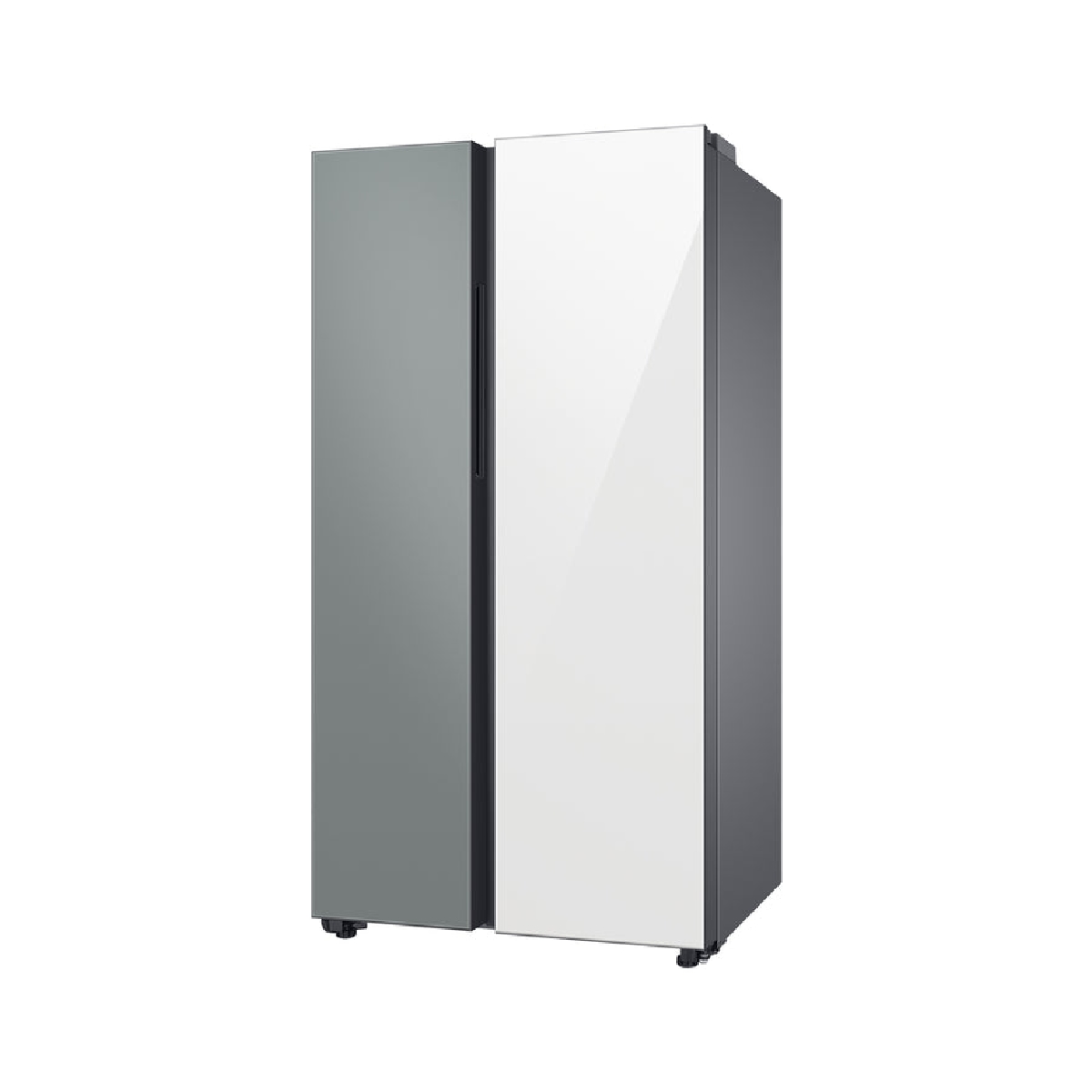 Nevera Side By Side Bespoke 23 Pies color Gris y Blanco Samsung - Miniatura 2