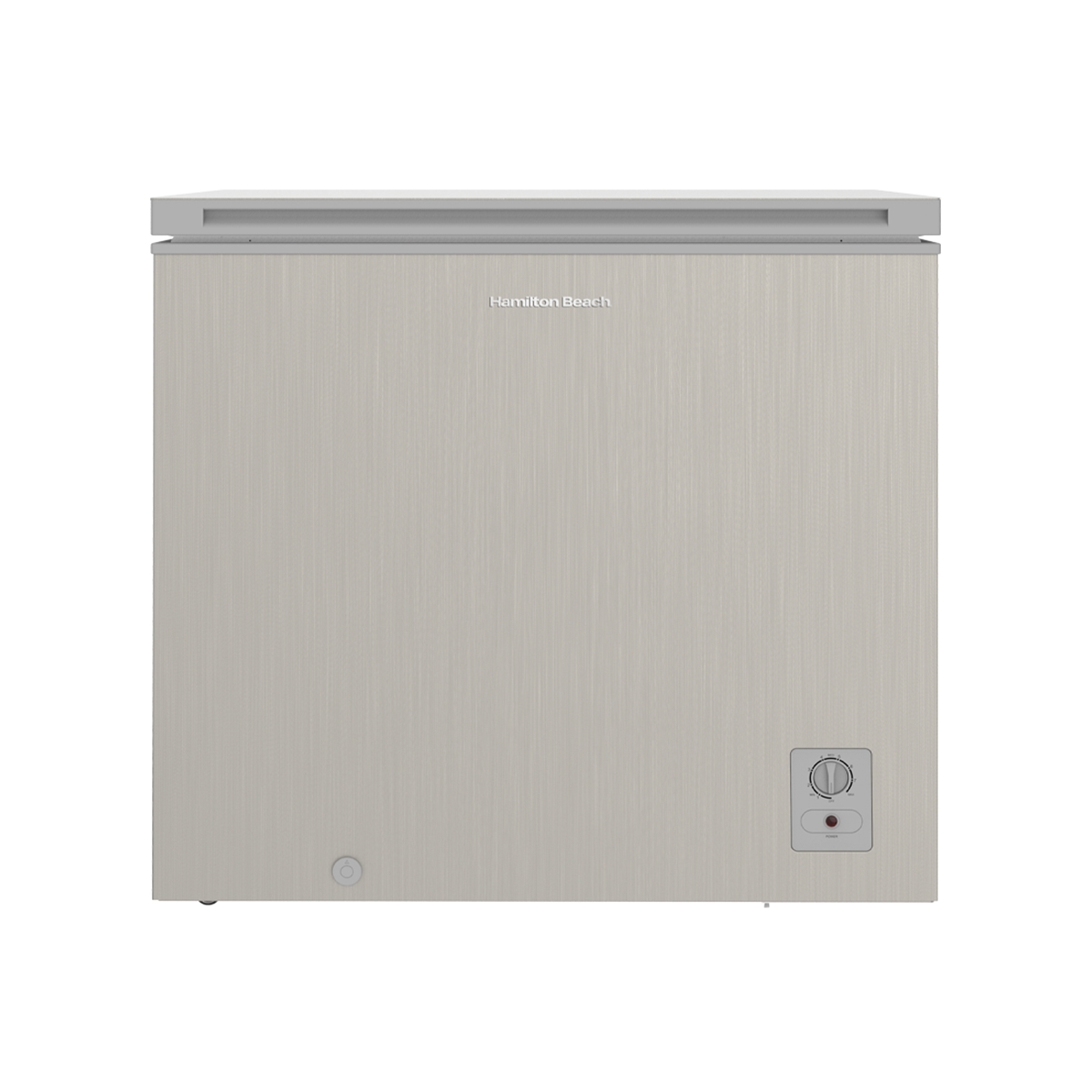 Congelador Horizontal Vidrio Color Plata Hamilton Beach