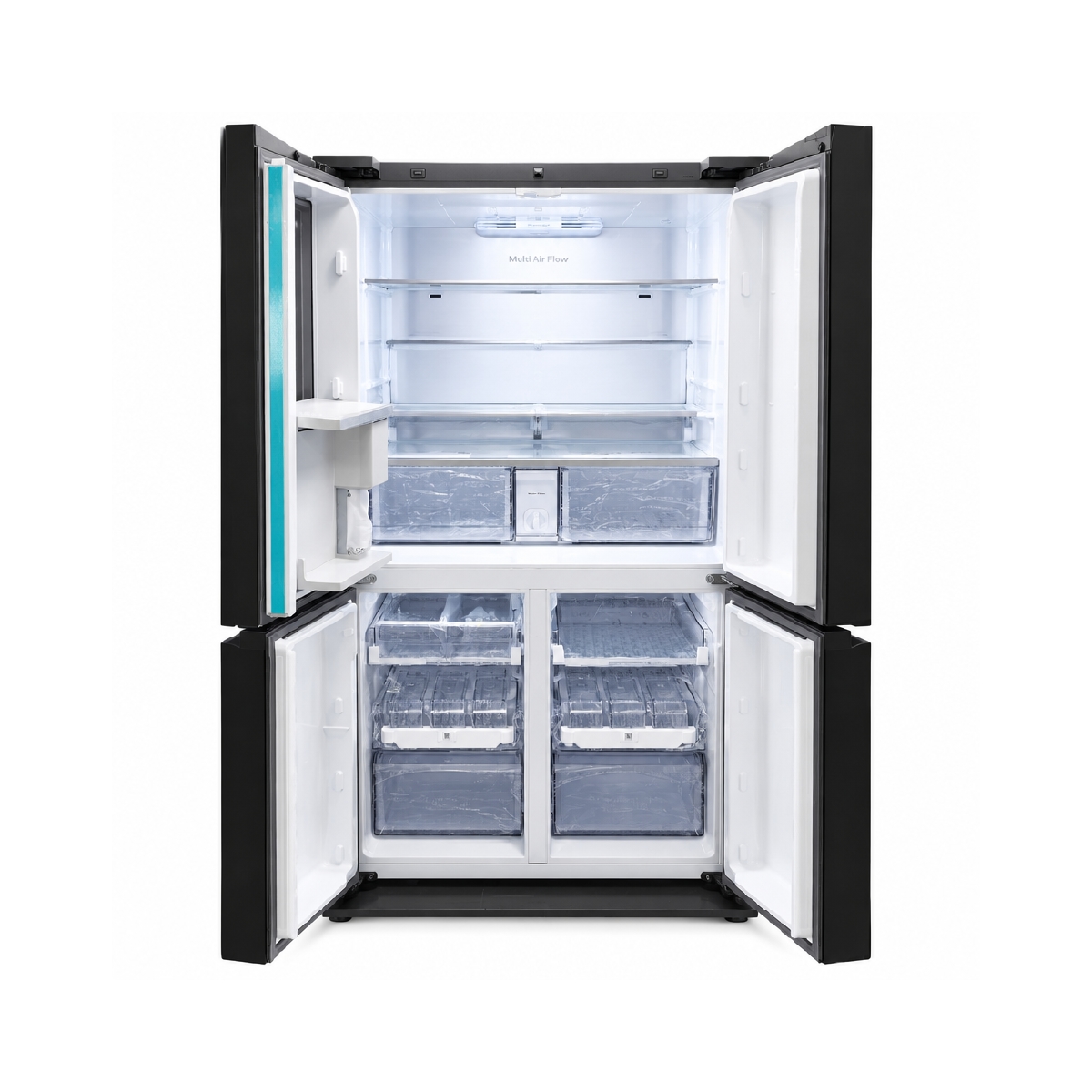 Nevera 29 Pies 4 Puertas Bespoke Family Hub color Blanco Samsung - Miniatura 2