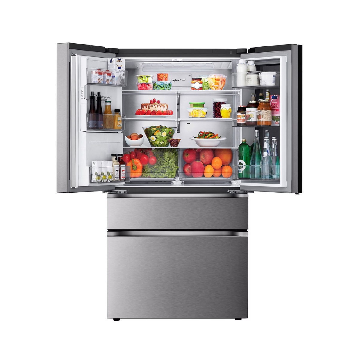 Nevera French Door InstaView 29 Pies Con Dispensador color Gris LG - Miniatura 3