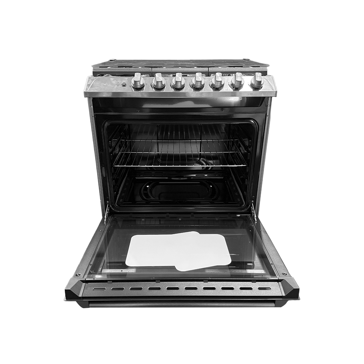 Cocina a Gas 30 Pulgadas 6 Hornillas Hyundai Acero Inoxidable - Miniatura 2