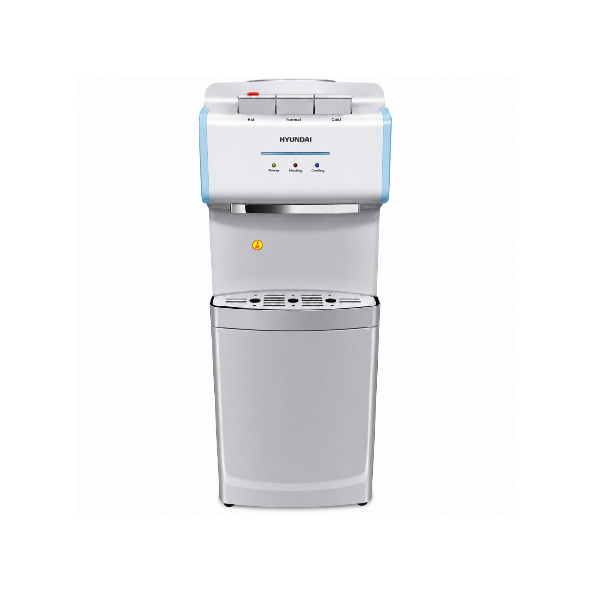Dispensador de Agua Color Plateado Hyundai
