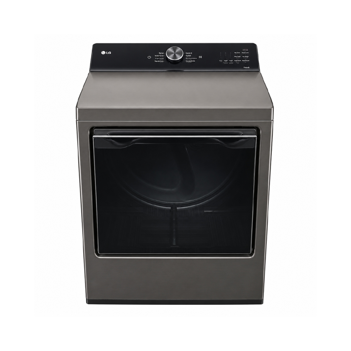 Secadora eléctrica de 22 Kg carga frontal Negro LG - Miniatura 3