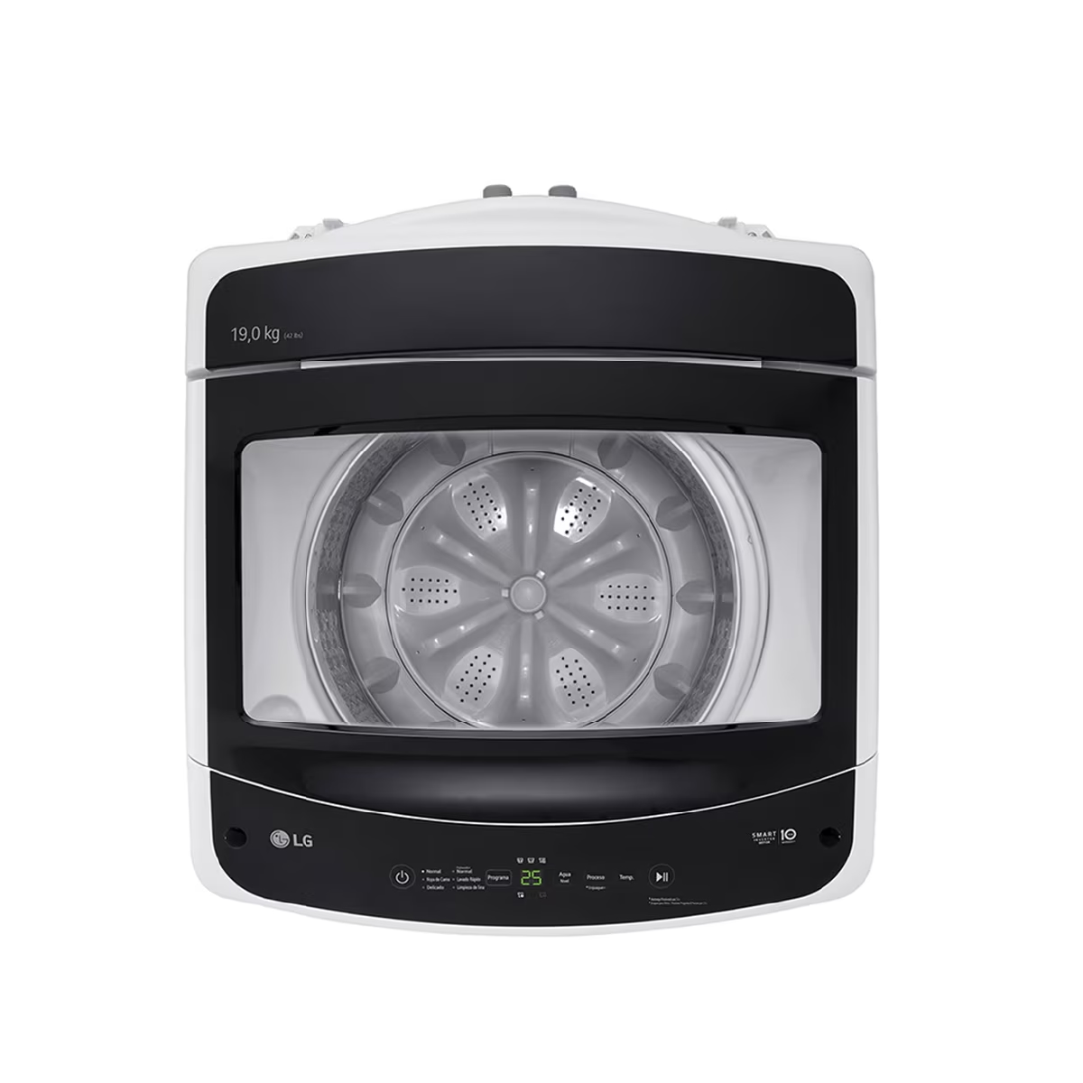 Lavadora Automática Carga Superior 18 Kg Blanco LG - Miniatura 3
