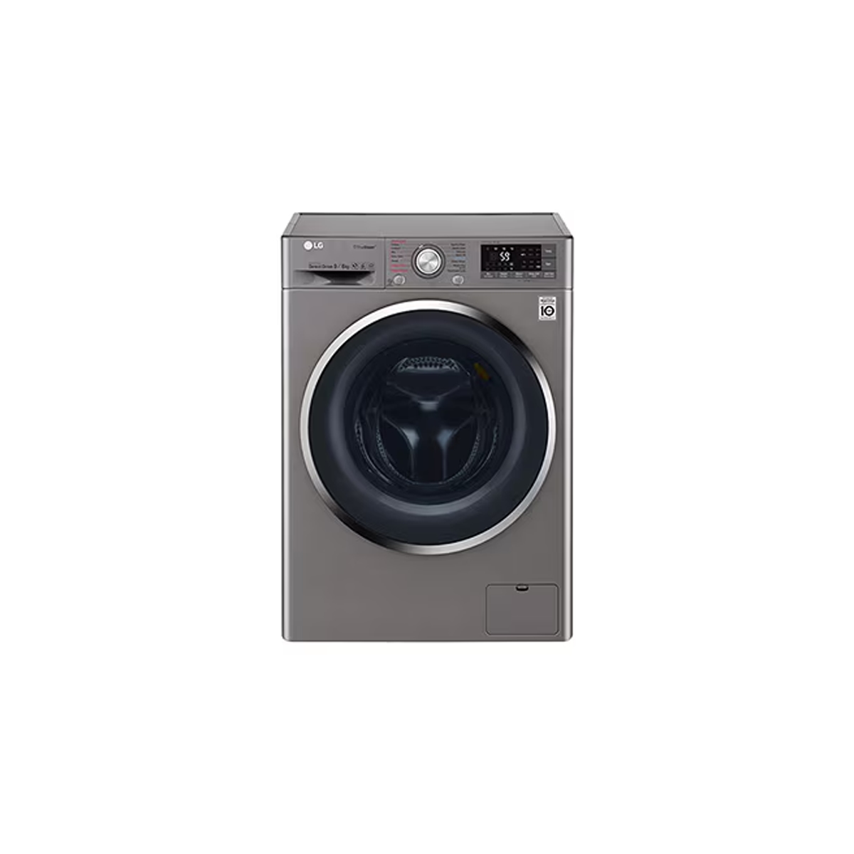 Secadora eléctrica de 22 Kg carga frontal Negro LG