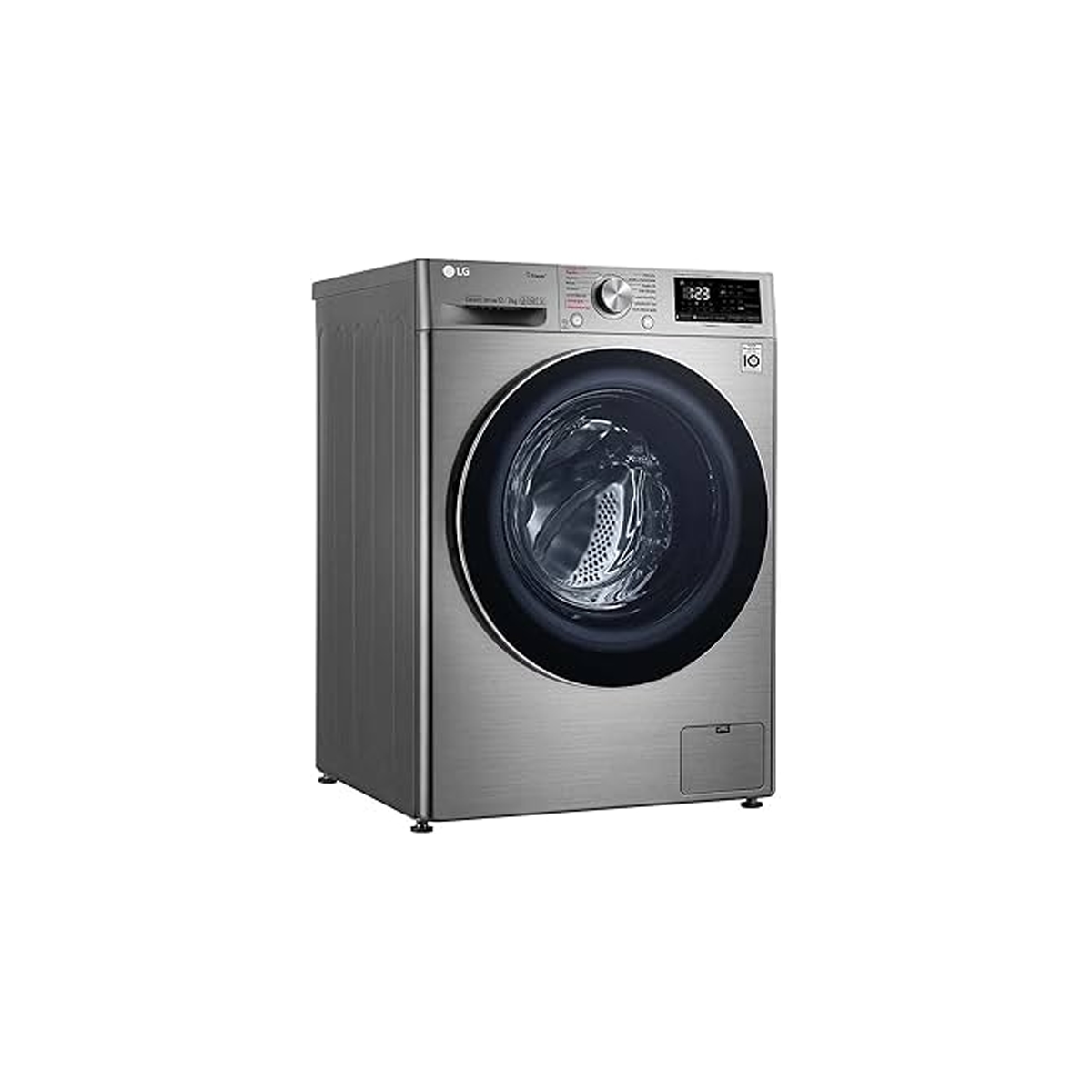 Secadora eléctrica de 22 Kg carga frontal Negro LG - Miniatura 2