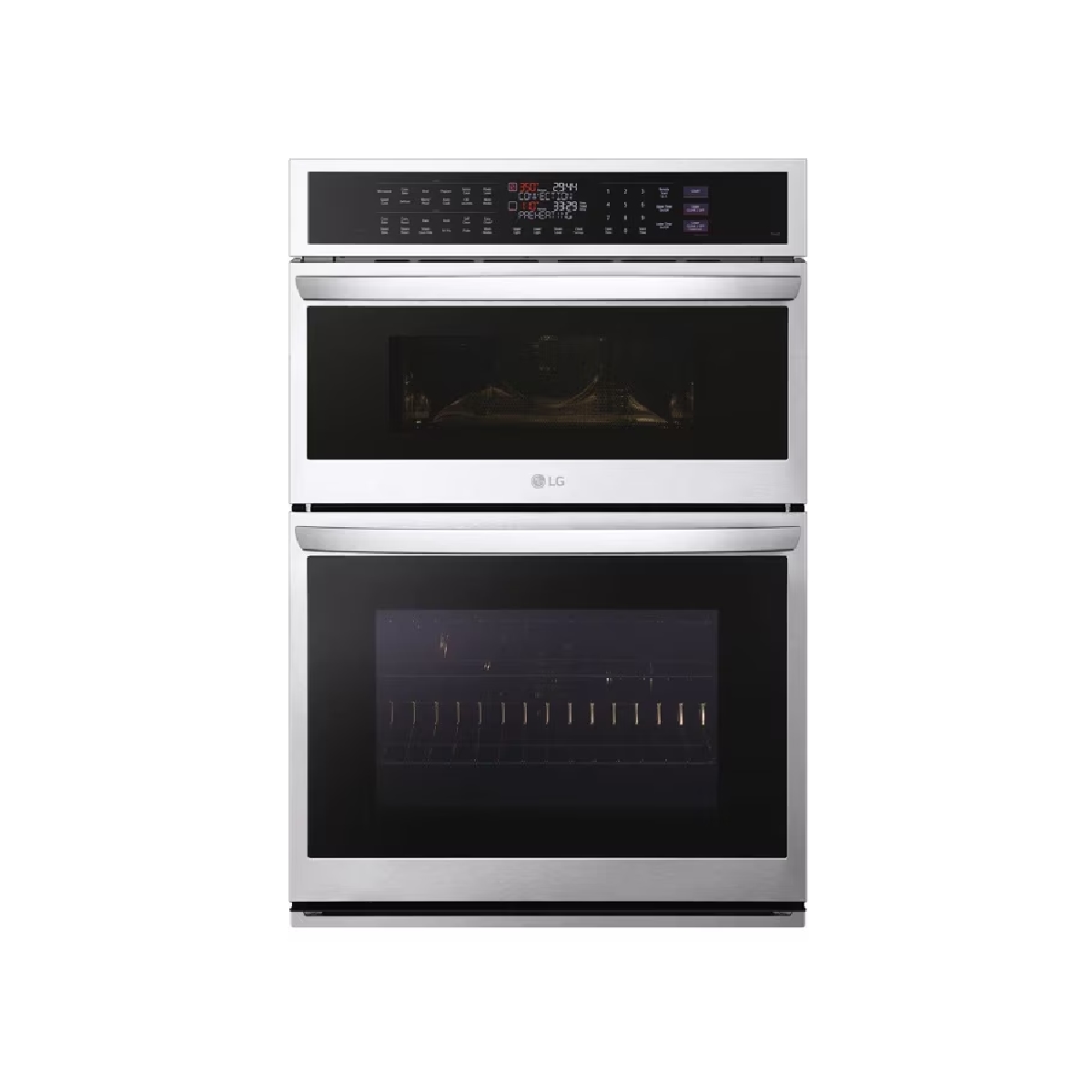 Horno Doble de 30 Pulgadas InstaView Negro LG
