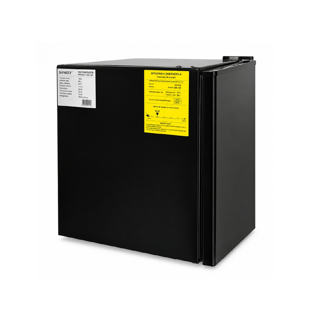 Nevera Ejecutiva 2.7 Pies Color Negro Sankey - Miniatura 2
