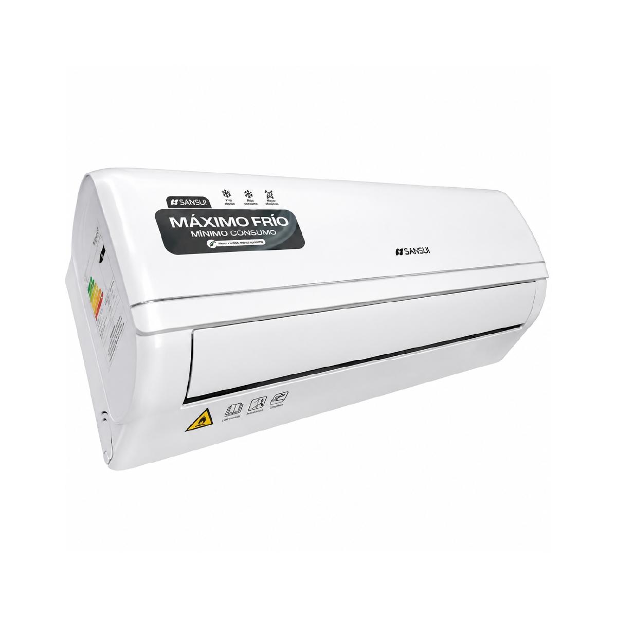 Aire Acondicionado Split 18000 BTU Inverter Blanco Sansui - Miniatura 2