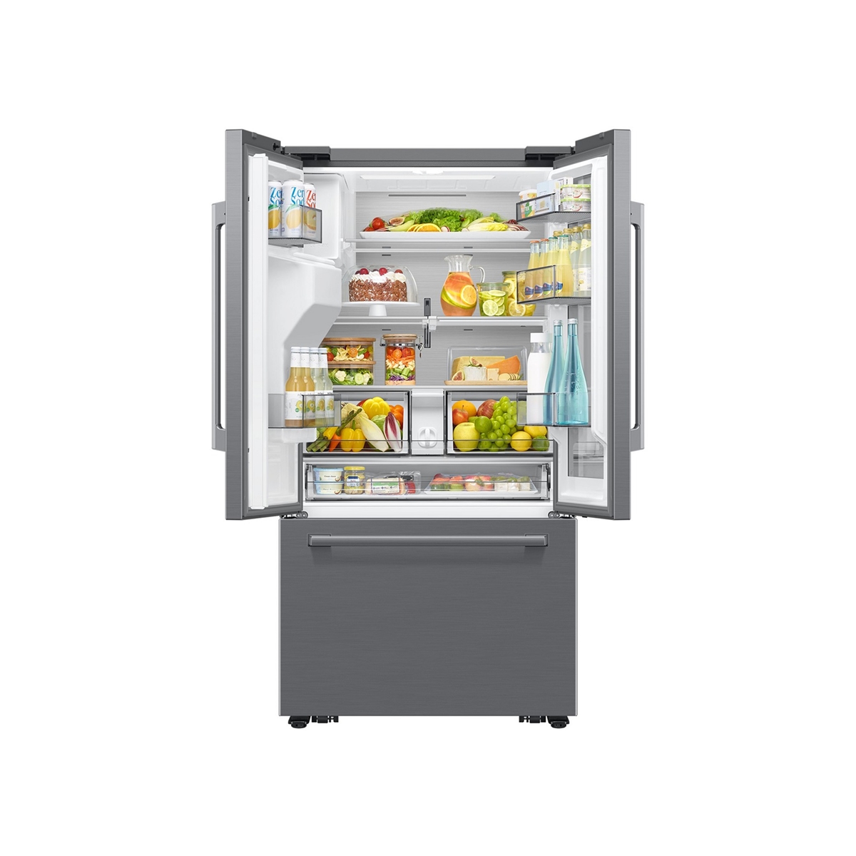 Nevera French Door 30 Pies Con Dispensador de Acero Inoxidable Samsung - Miniatura 3