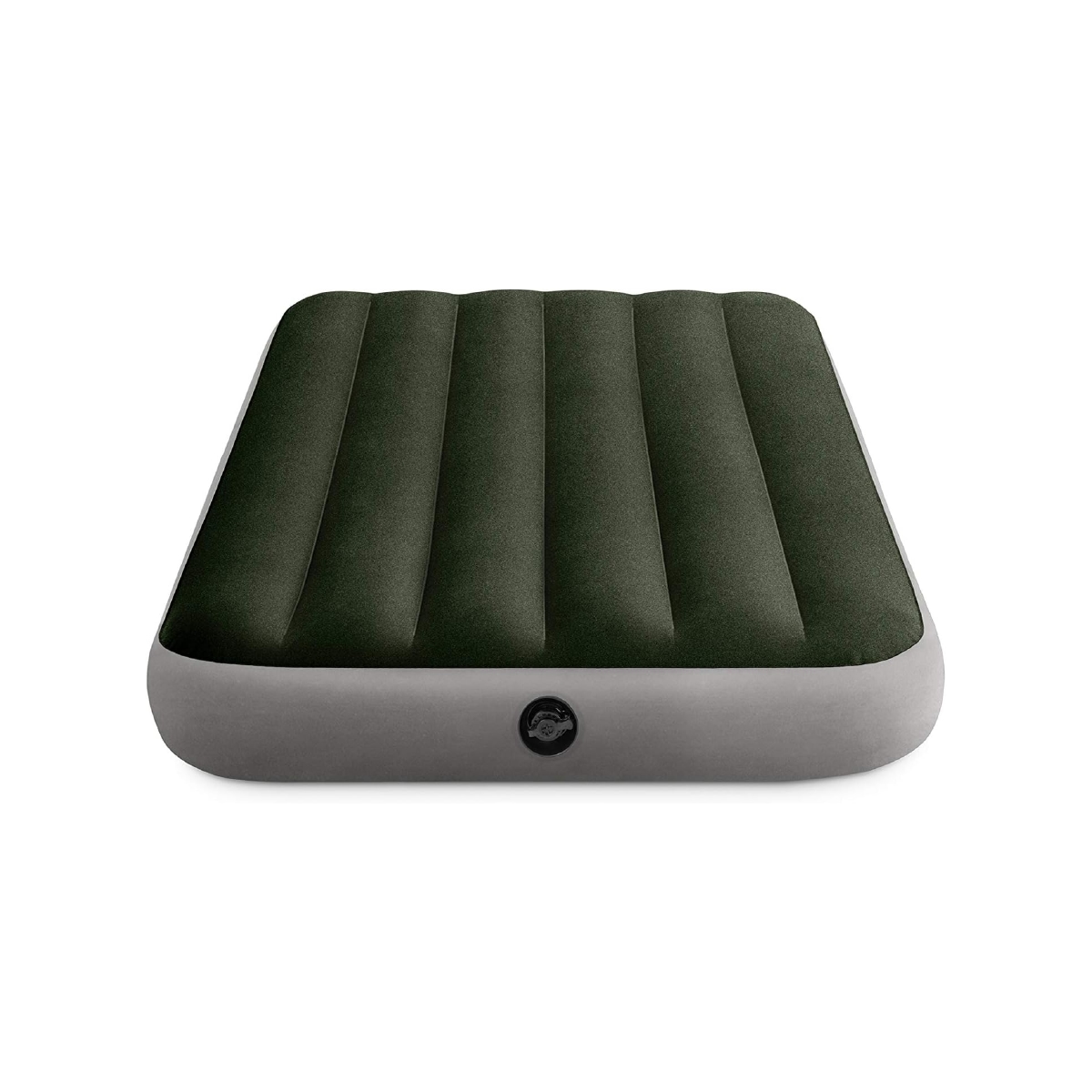 Colchón Inflable Twin Negro Gris Intex