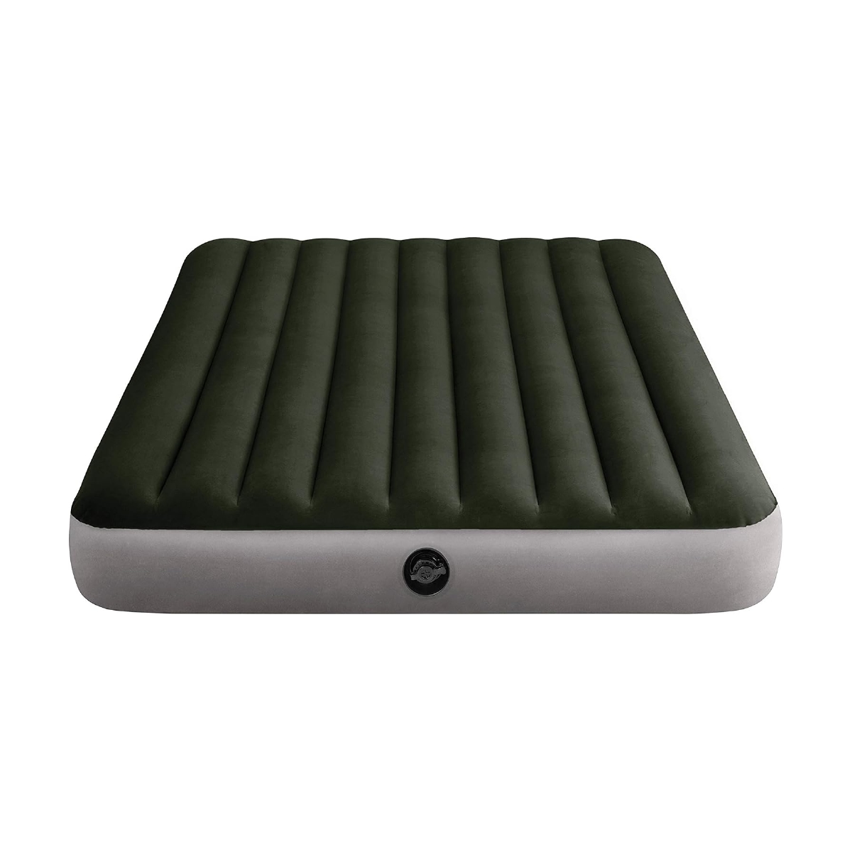 Colchón Inflable Queen Negro Gris Intex