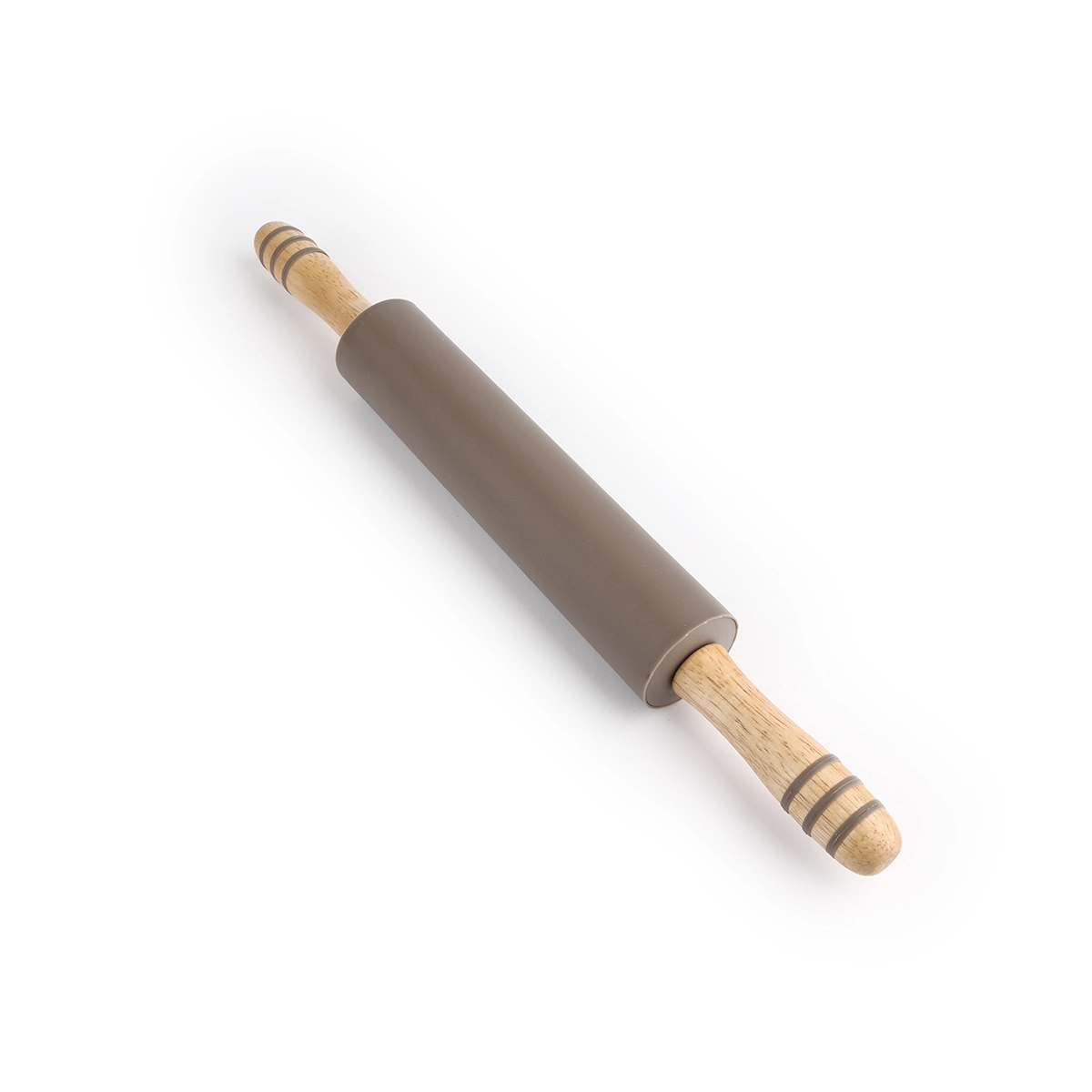 Rodillo De Silicona Con Mango De Madera Bremen - Miniatura 3