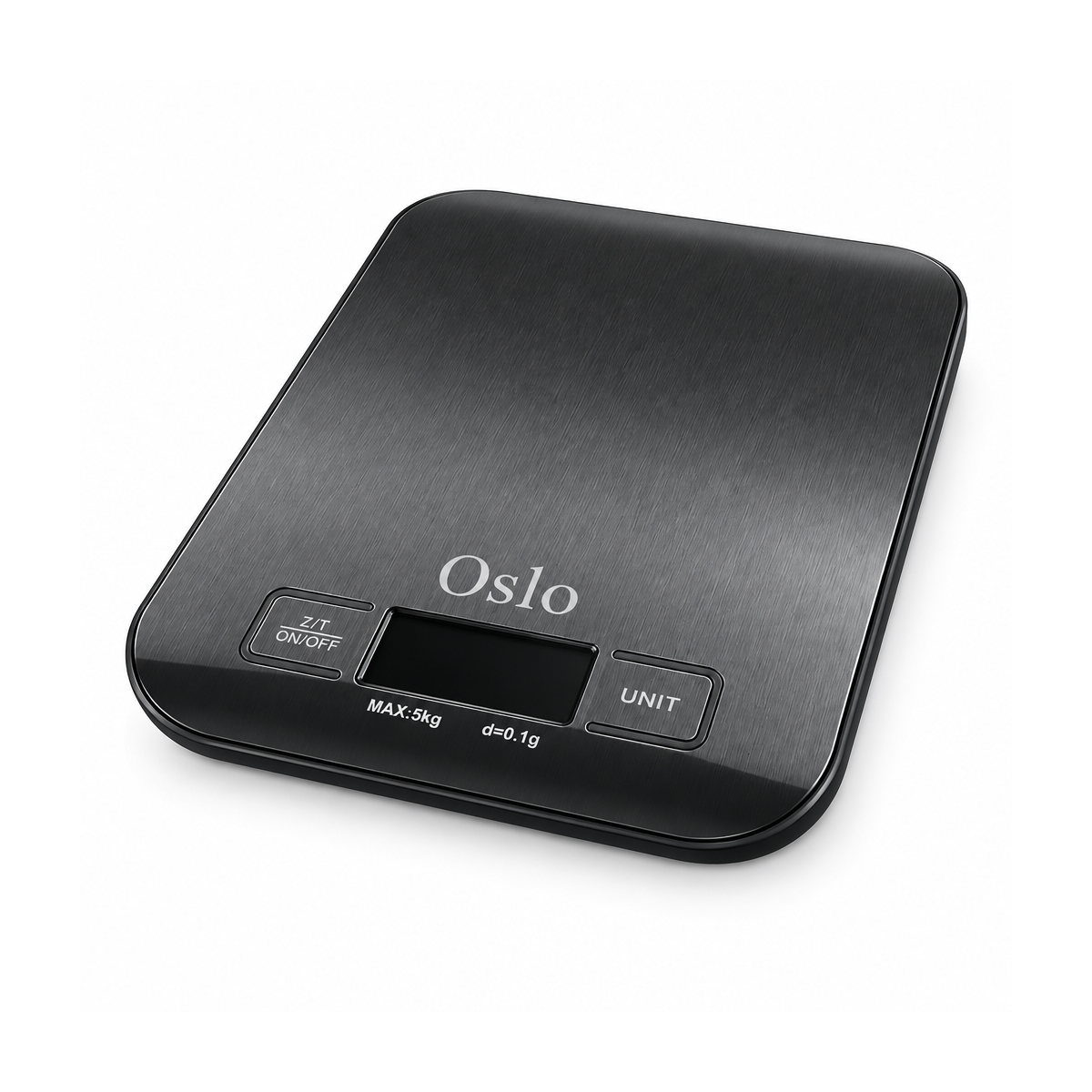 Peso Digital Para Alimentos 5 Kg Negro Oslo - Miniatura 2