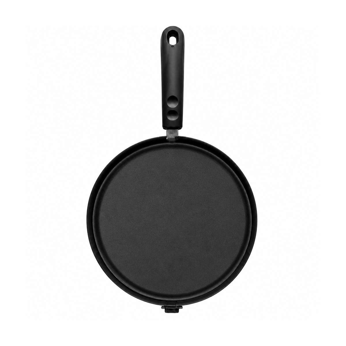 Sartén Doble Antiadherente Negro Bremen