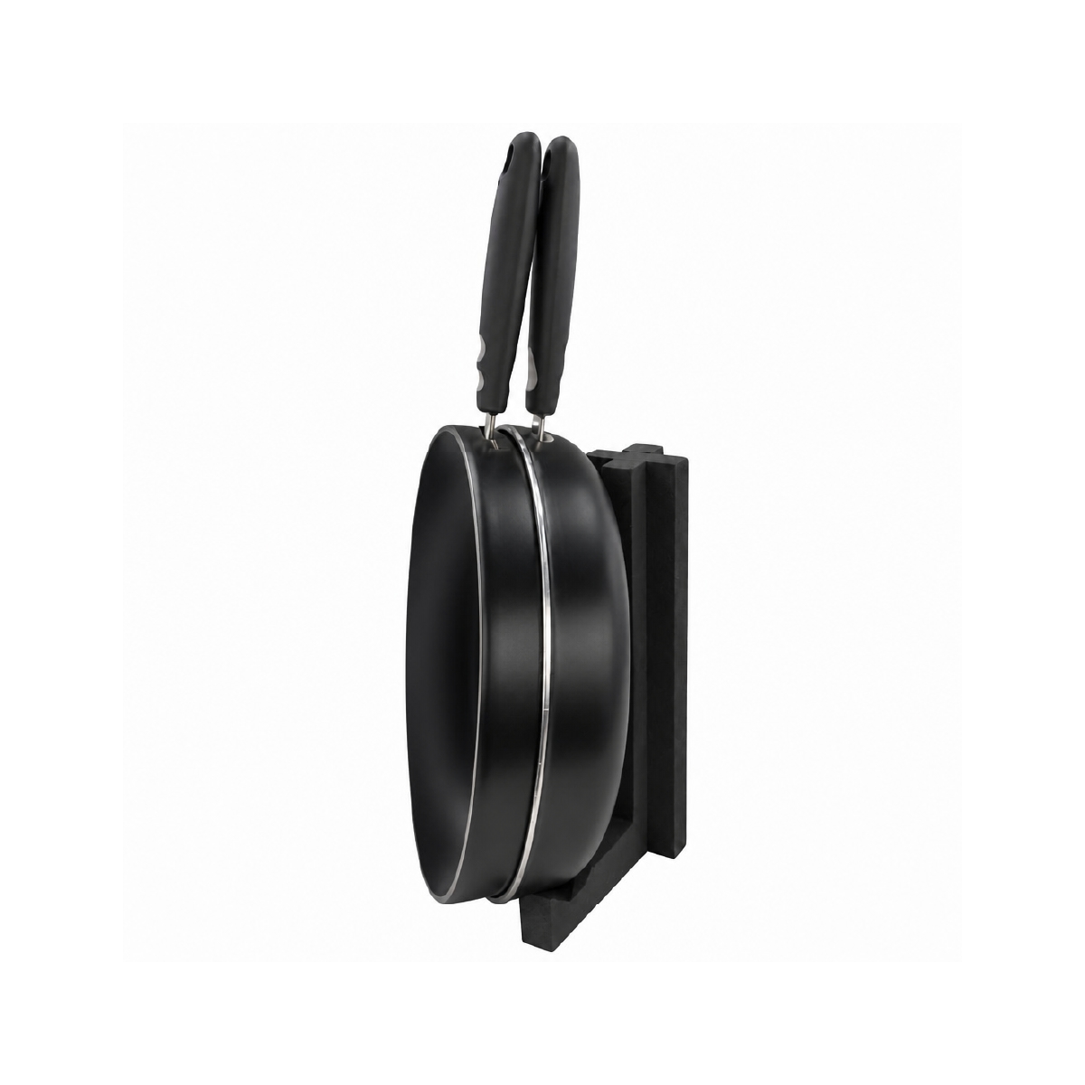 Sartén Doble Antiadherente Negro Bremen - Miniatura 3