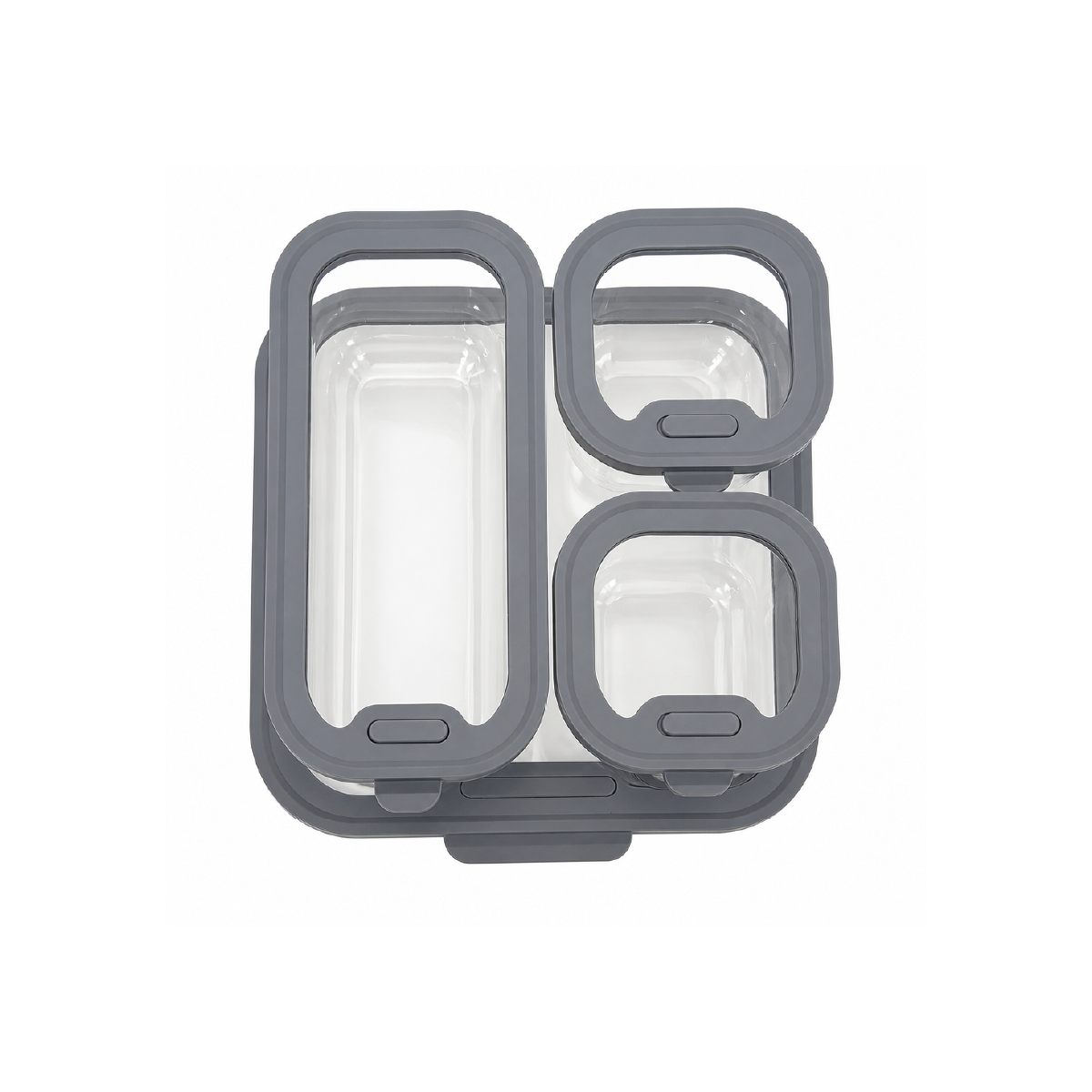 Juego de Recipientes de Vidrio con Tapa 4 Piezas Hamilton Beach - Miniatura 3