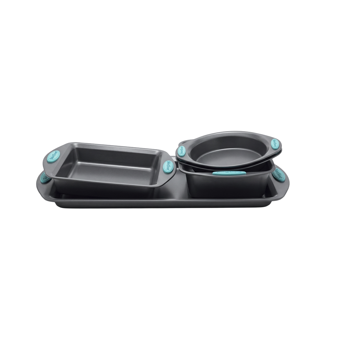 Moldes Para Hornear 7 Piezas Color Gris Oscuro Bakers Secret
