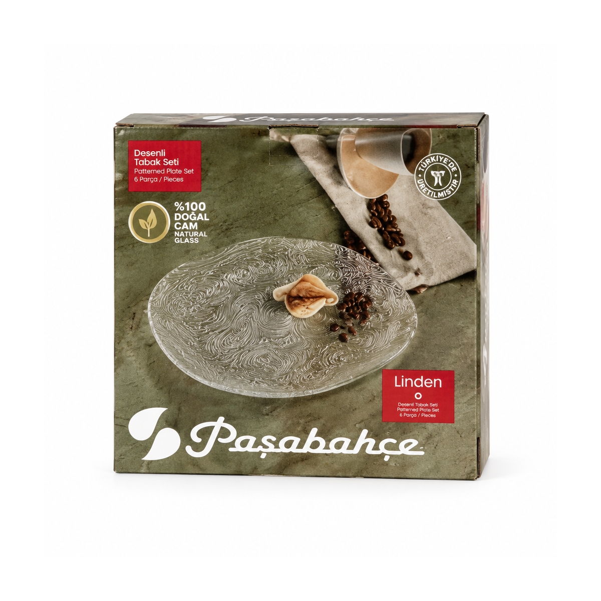 Juego de Platos de Vidrio Linde 19 cm 6 Piezas Pasabahce - Miniatura 3