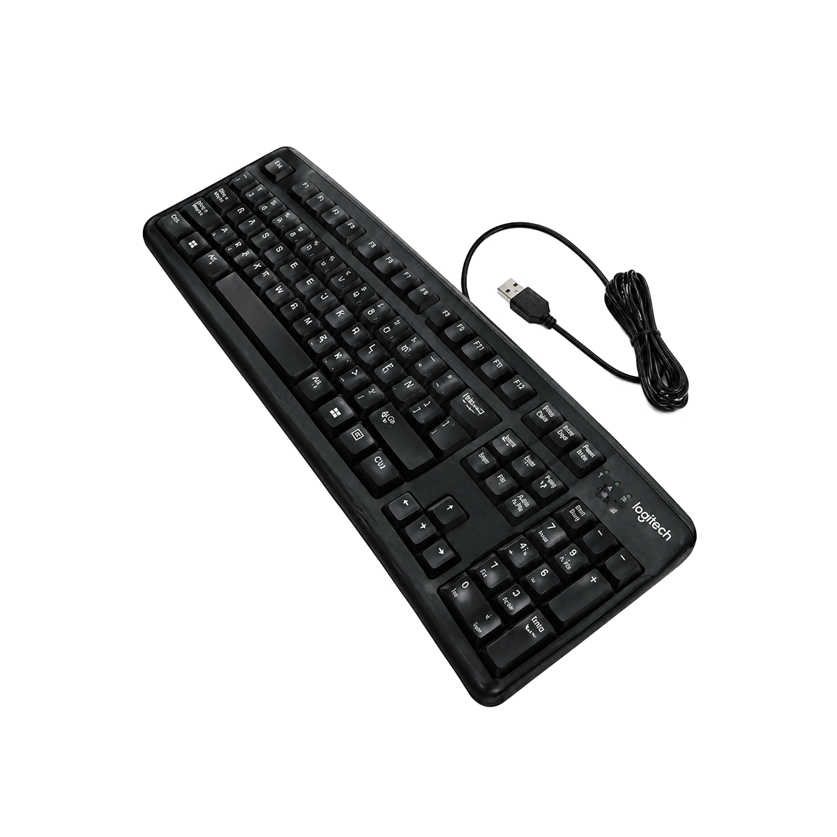 Teclado Alámbrico Negro Logitech - Miniatura 2