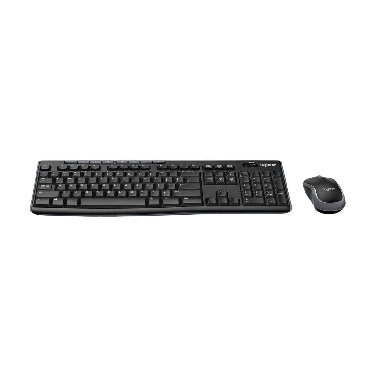 Kit De Teclado Y Mouse Inalámbrico Color Negro Logitech - Miniatura 3