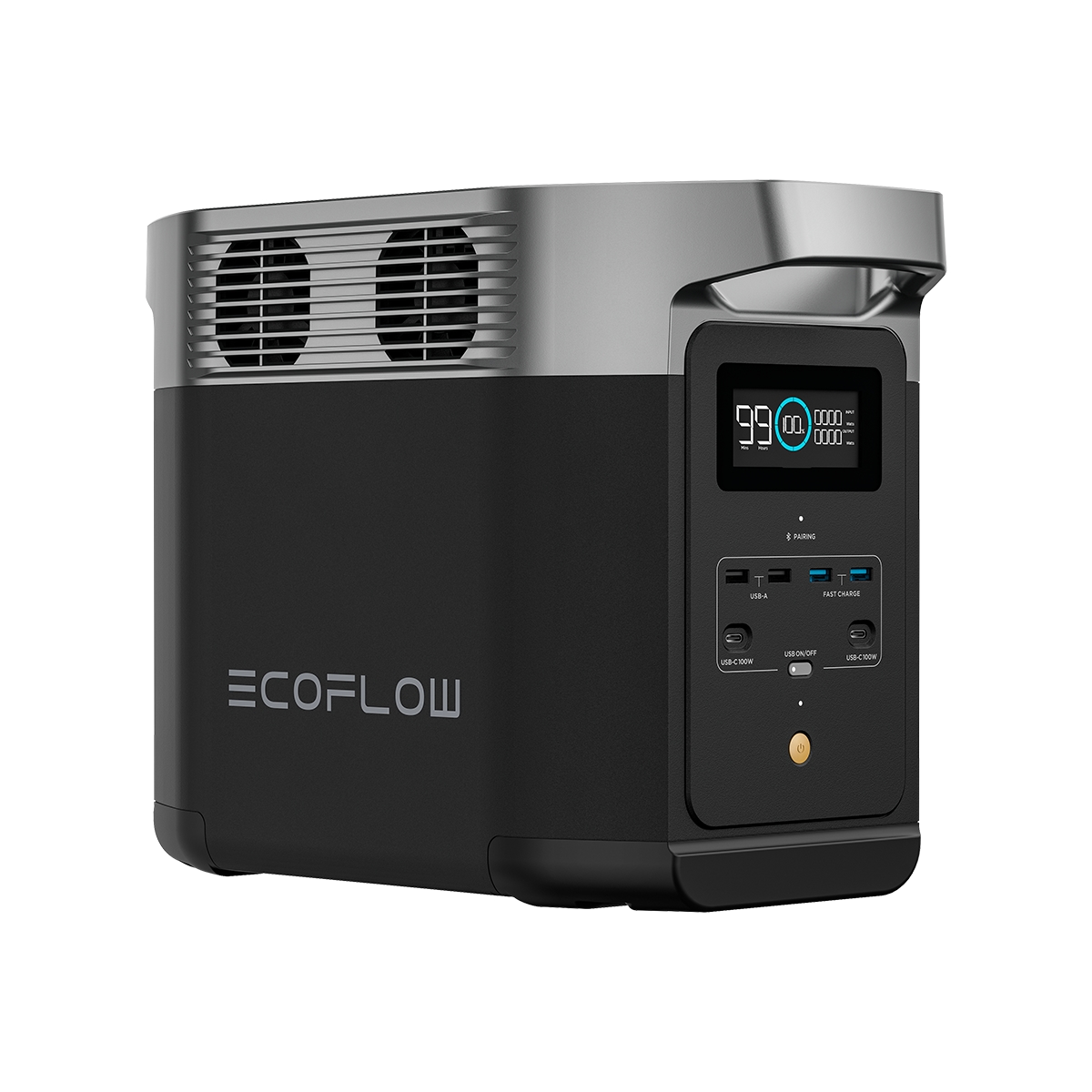Estación De Energía Portátil Delta 2 1024wh Gris Ecoflow - Miniatura 3