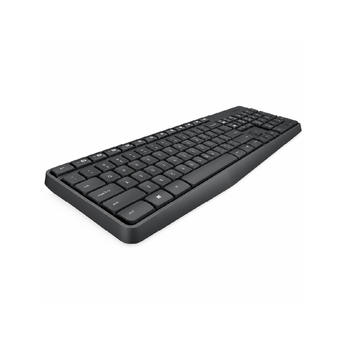 Kit de Teclado y Mouse Inalámbrico Color Negro Logitech - Miniatura 3