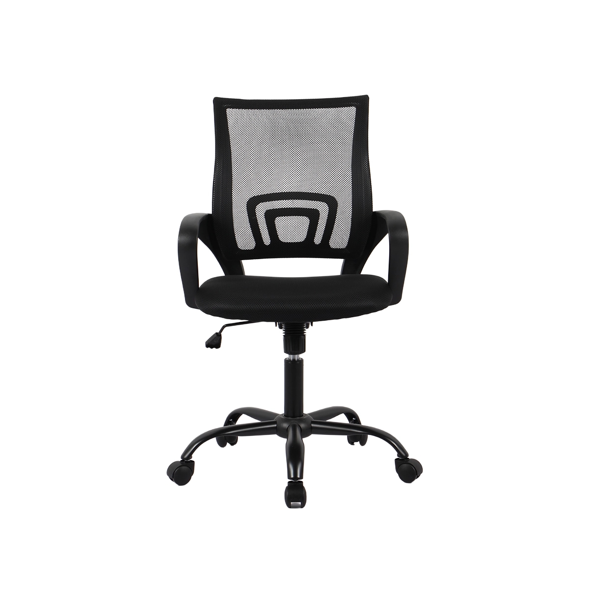 Silla De Oficina Ergonómica De Malla Color Negro Green Office