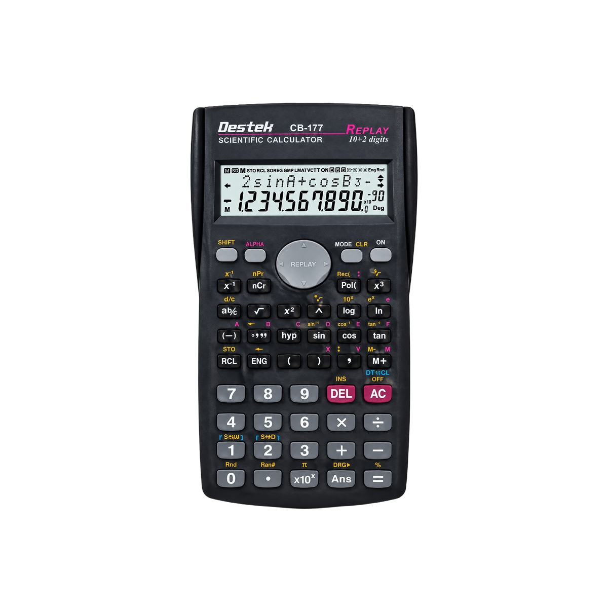 Calculadora Cientifica 240 Funciones 10 Digitos Destek