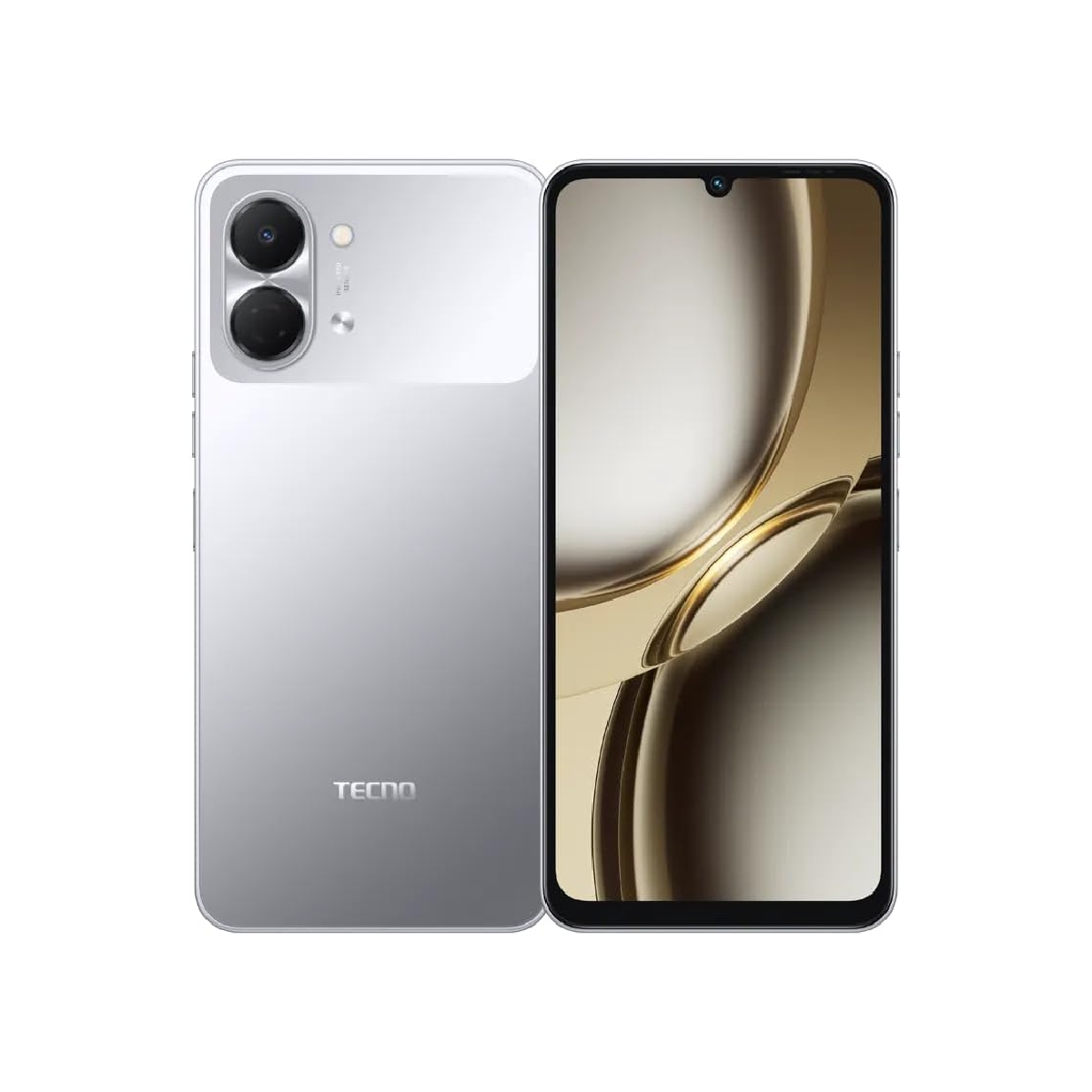 Celular Go3 4GB RAM 64GB Color Gris Titanium Tecno Spark