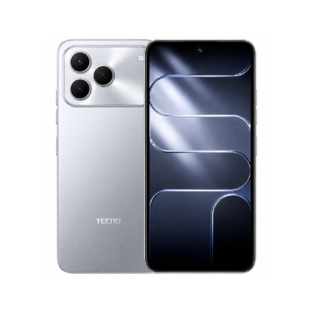 Celular Spark 50 4GB RAM 256GB Gris Titanio Tecno
