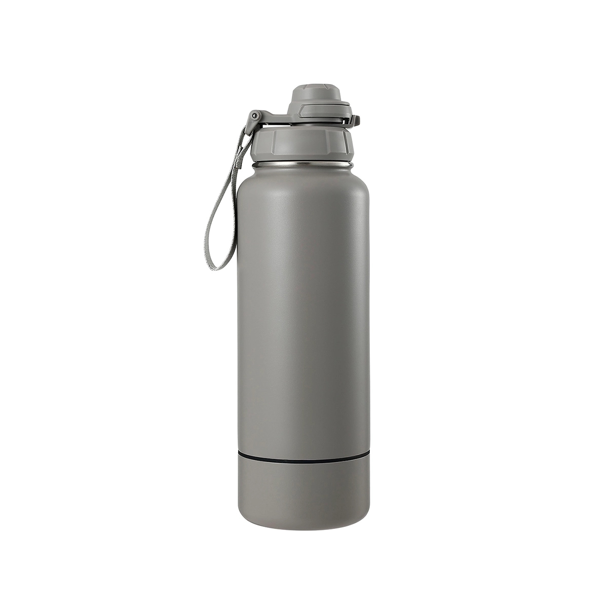 Botella De Agua Termica 946 ml Color Gris Bika - Miniatura 2