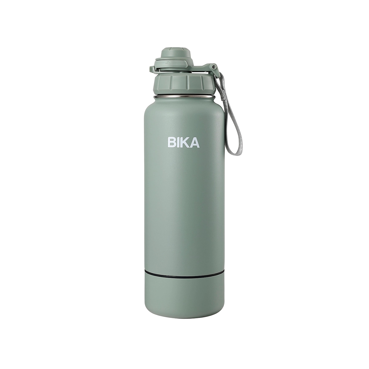 Botella De Agua Termica 946 ml Color Verde Bika