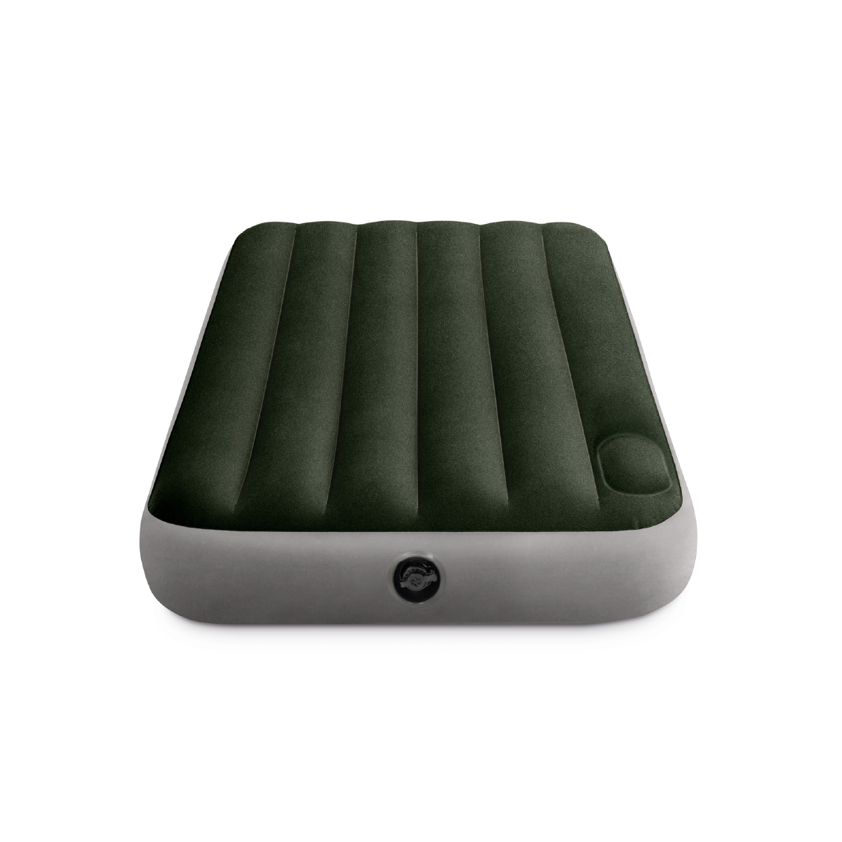 Colchón Inflable individual con Inflador Integrado Gris Intex