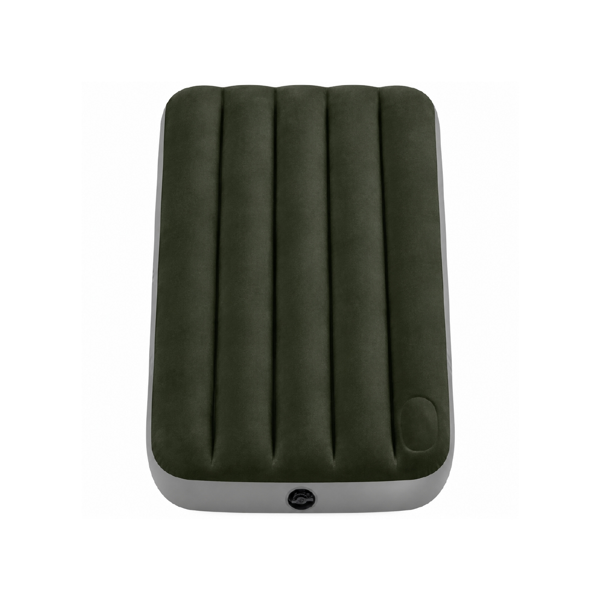 Colchón Inflable Individual con Inflador de Pie Integrado Gris Intex - Miniatura 3
