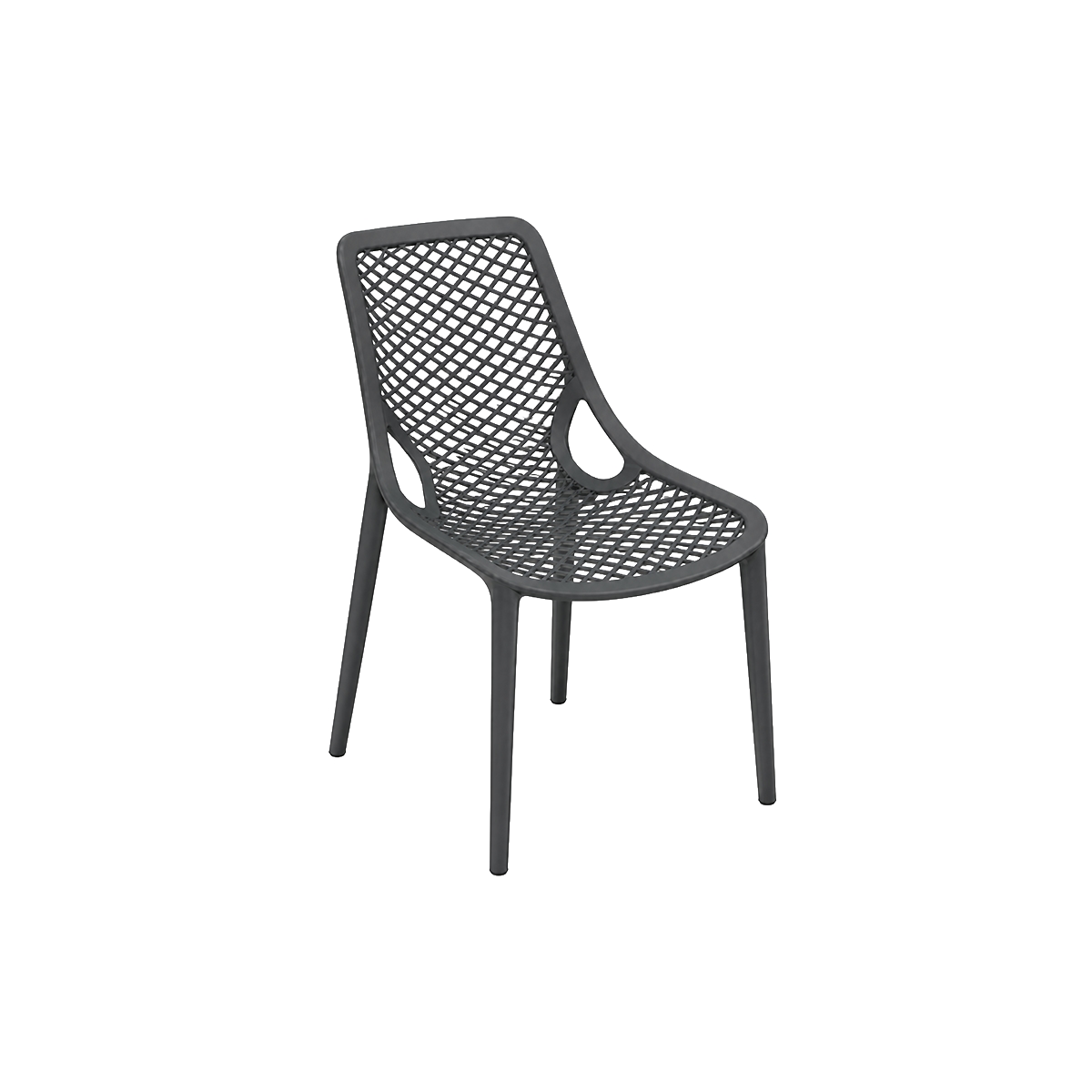 Silla Atrium Gris Oscuro Bika - Miniatura 2