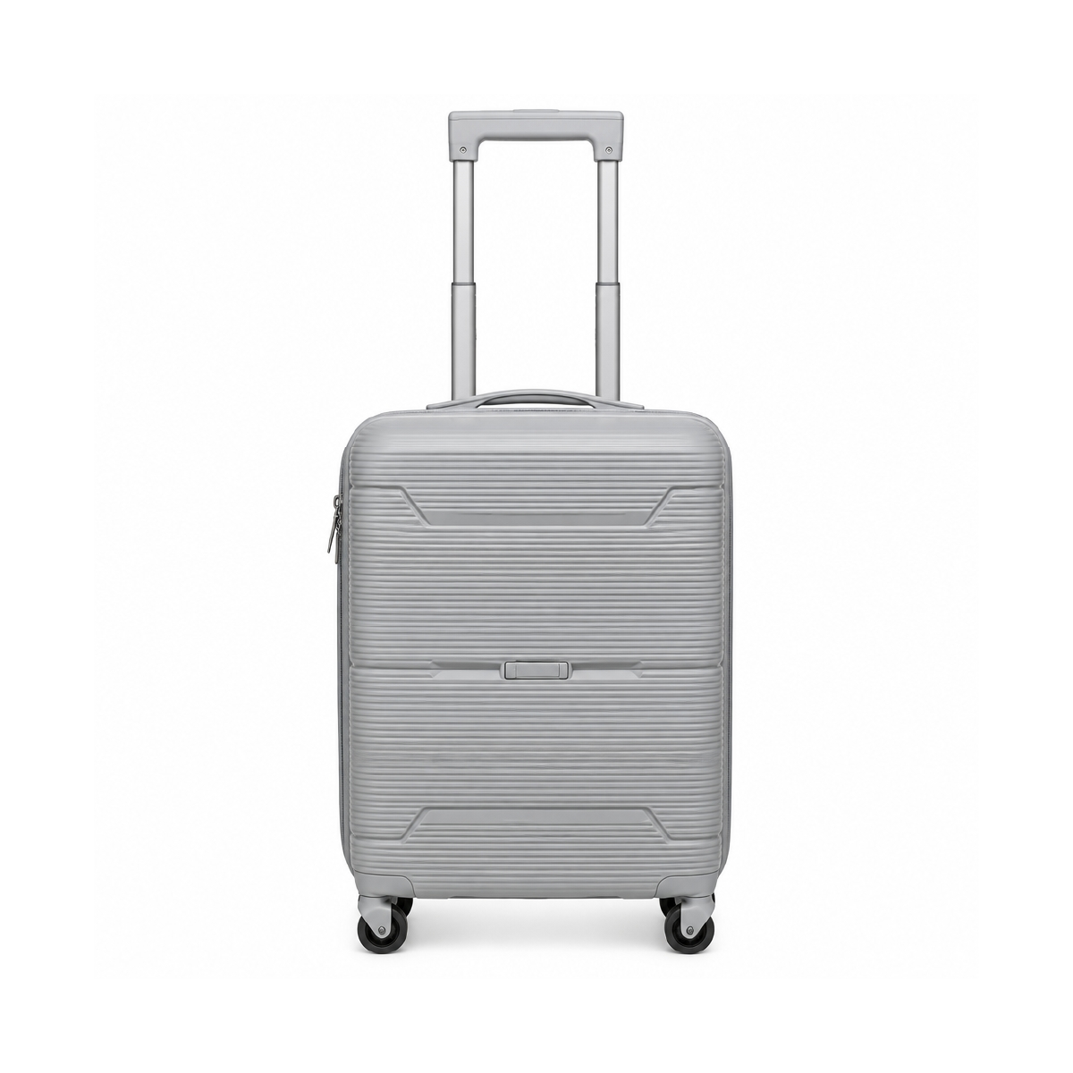 Maleta Con Ruedas 20 Pulgadas Color Gris Clipper Club