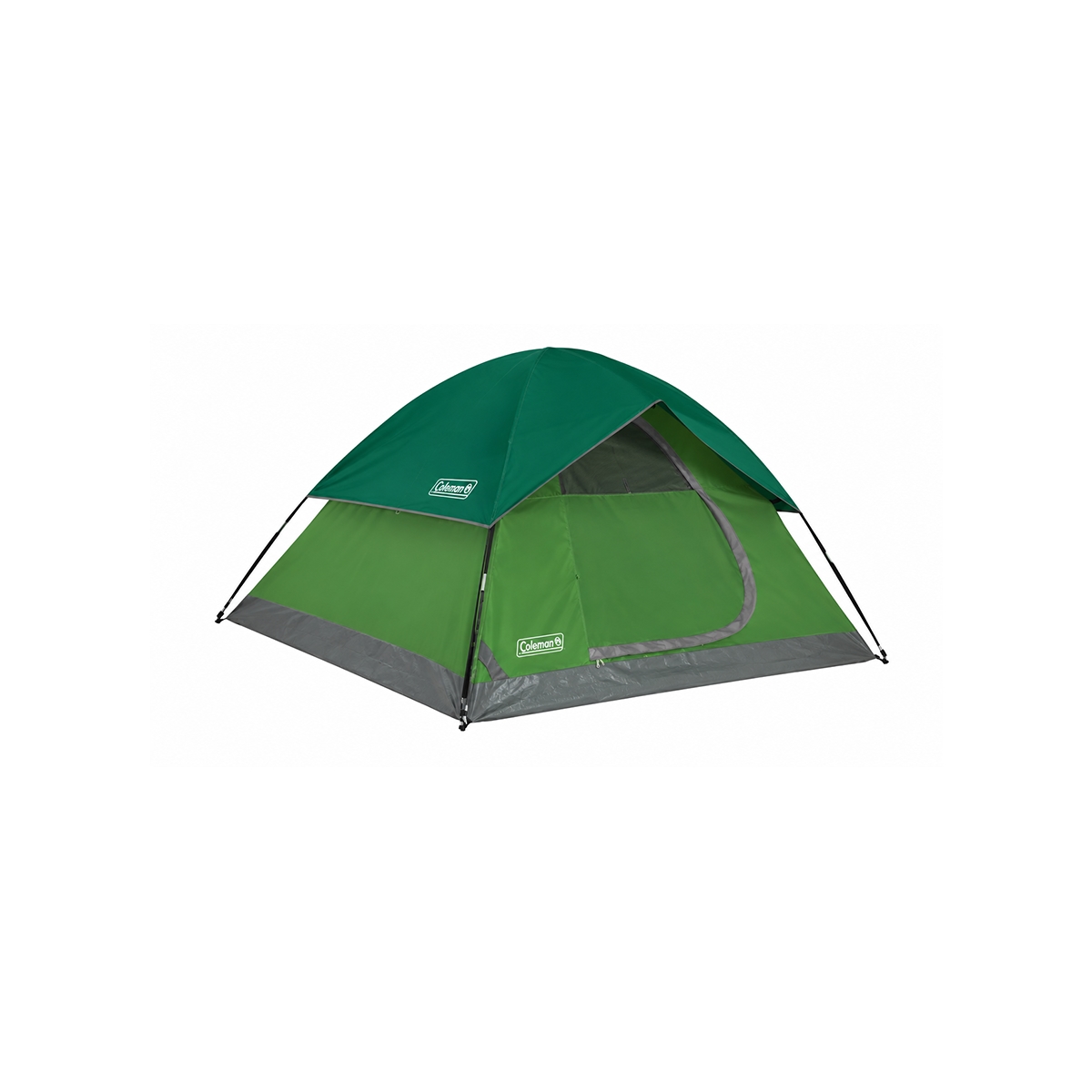 Carpa Para 4 Personas Verde Coleman - Miniatura 2