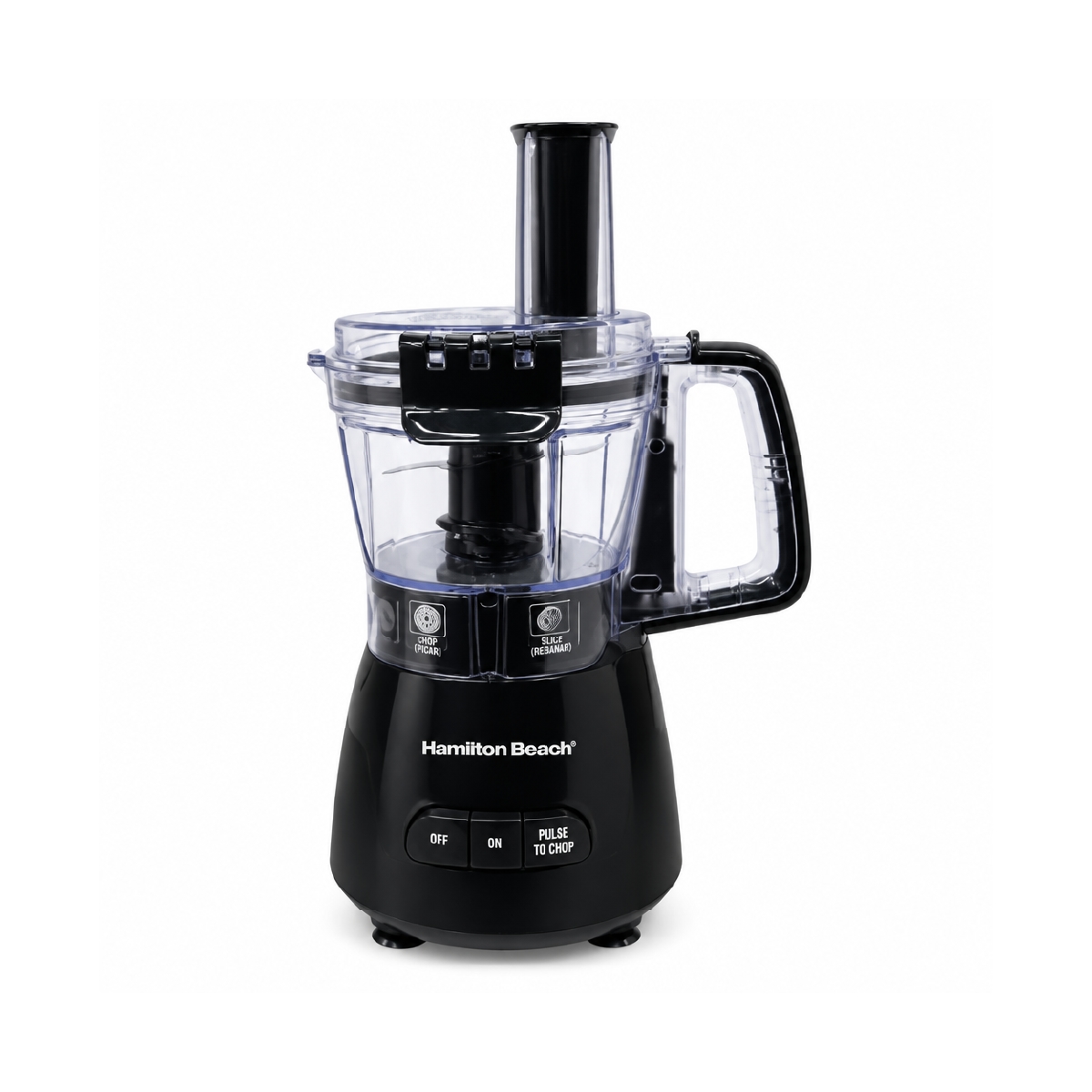 Procesador De Alimentos 4 Tazas Color Negro Hamilton Beach