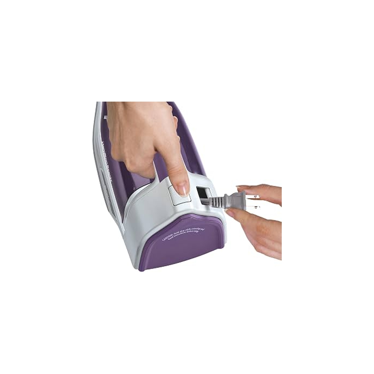 Plancha de Vapor Durathon Color Morado Hamilton Beach - Miniatura 2