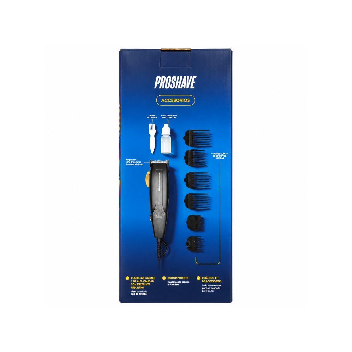 Máquina De Afeitar 9 Piezas Gris Proshave - Miniatura 3