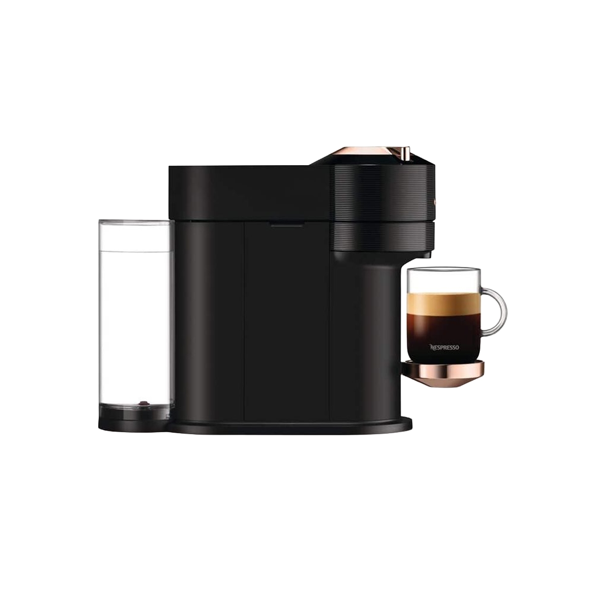 Cafetera Vertuo Next Color Negro Rosegold Nespresso - Miniatura 3