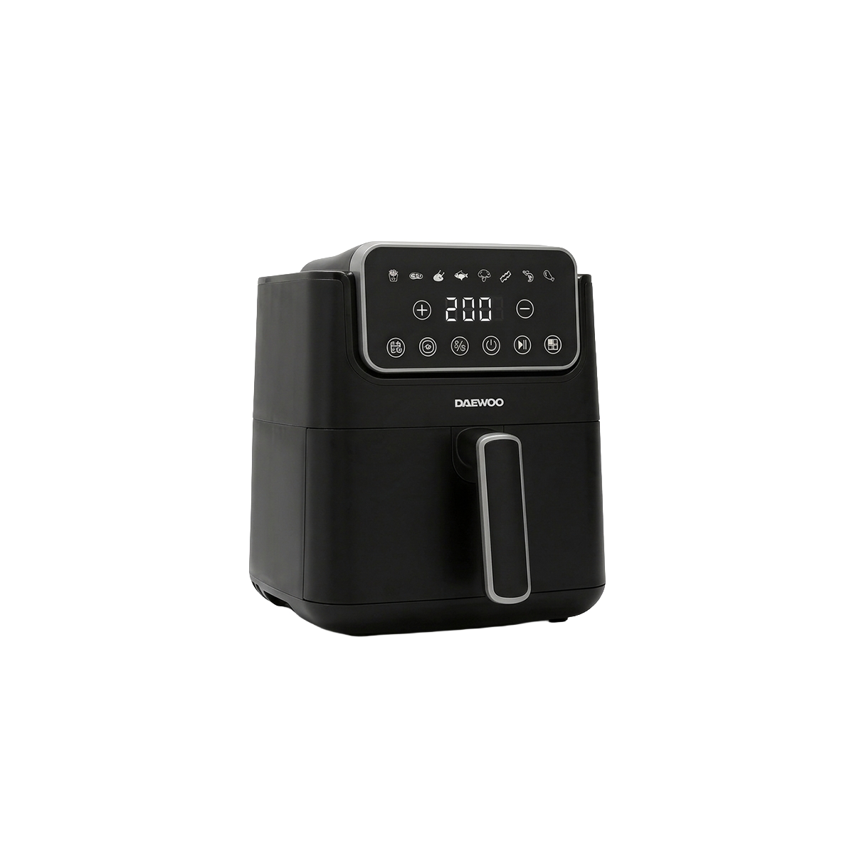 Freidora De Aire 4.5 Litros Color Negro Daewoo - Miniatura 3