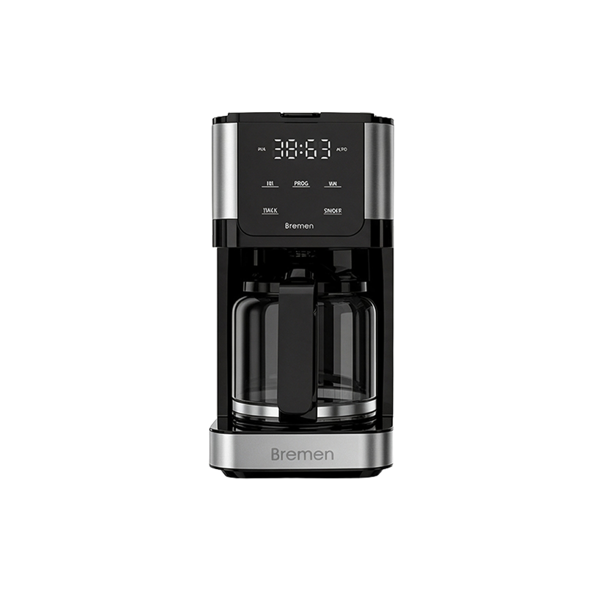 Cafetera Programable 14 Tazas Color Negro Bremen