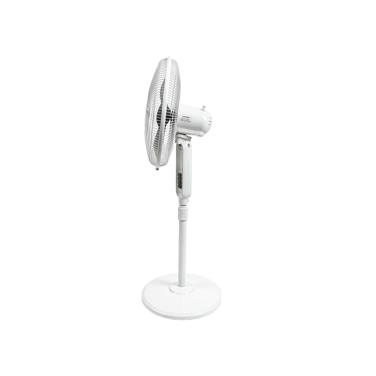 Ventilador De Pedestal 16 Pulgadas Color Blanco Sankey - Miniatura 2