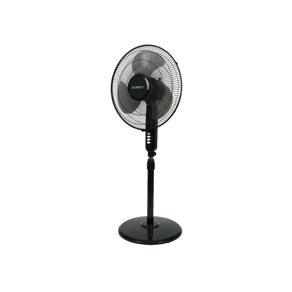 Ventilador De Pedestal 16 Pulgadas Color Negro Sankey - Miniatura 2