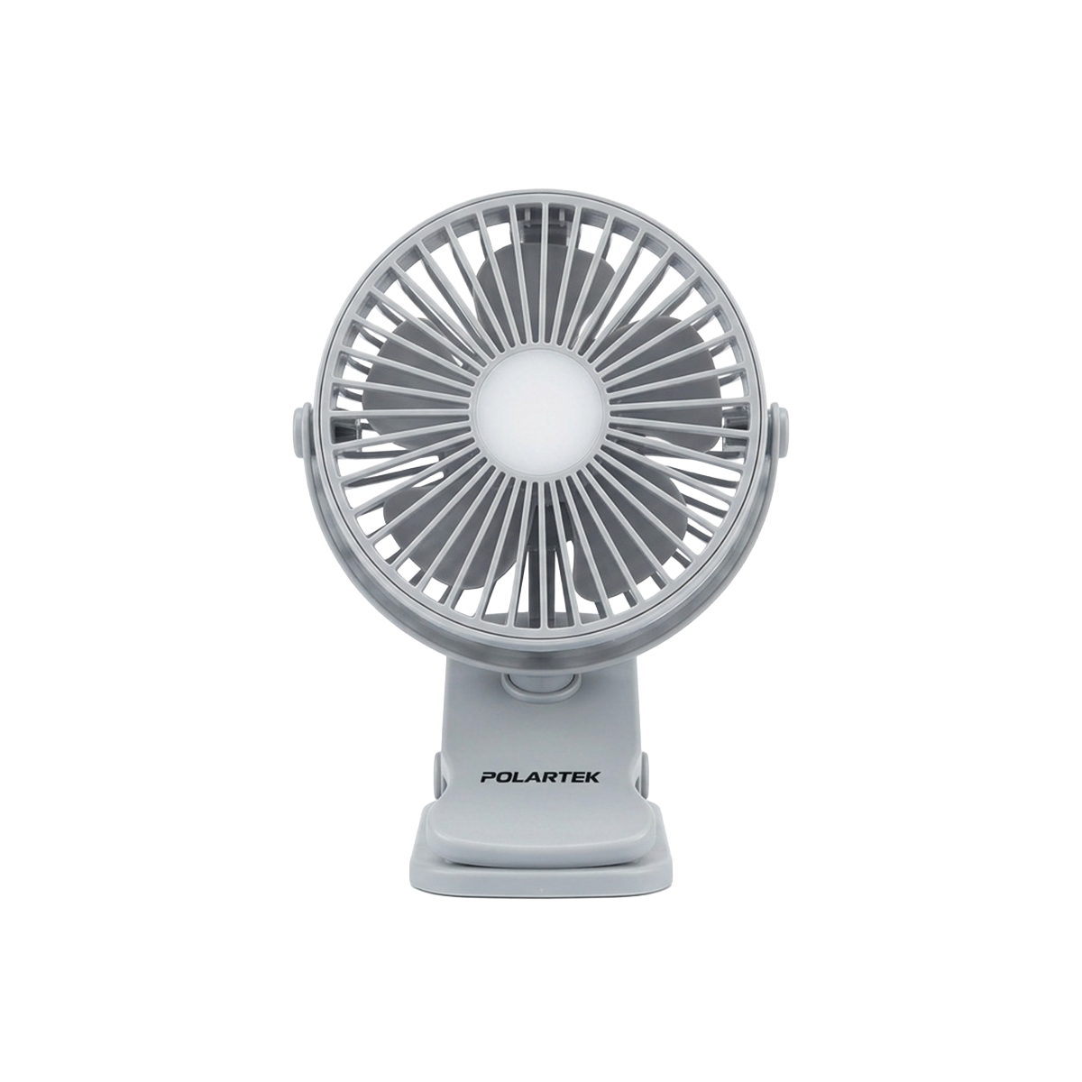 Ventilador Recargable Con Luz Led De 6 Pulgadas Polartek